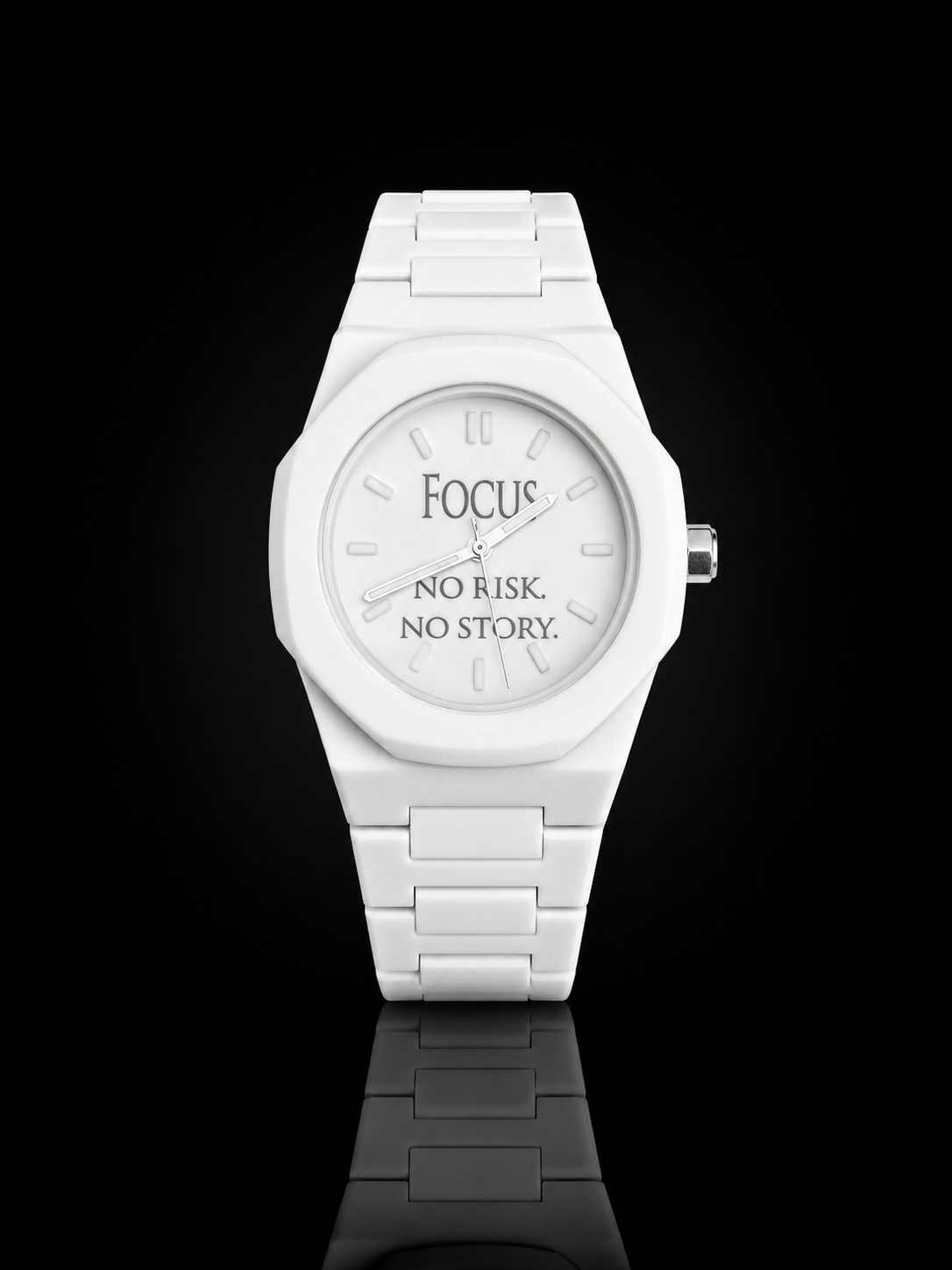 Orologio Focus- No risk, no story