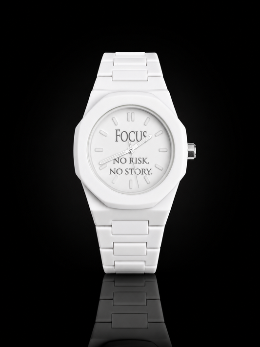 Orologio Focus- No risk, no story